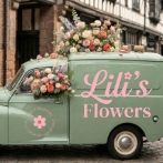 Professional CH5 4 flower delivery service by Lili's Flowers