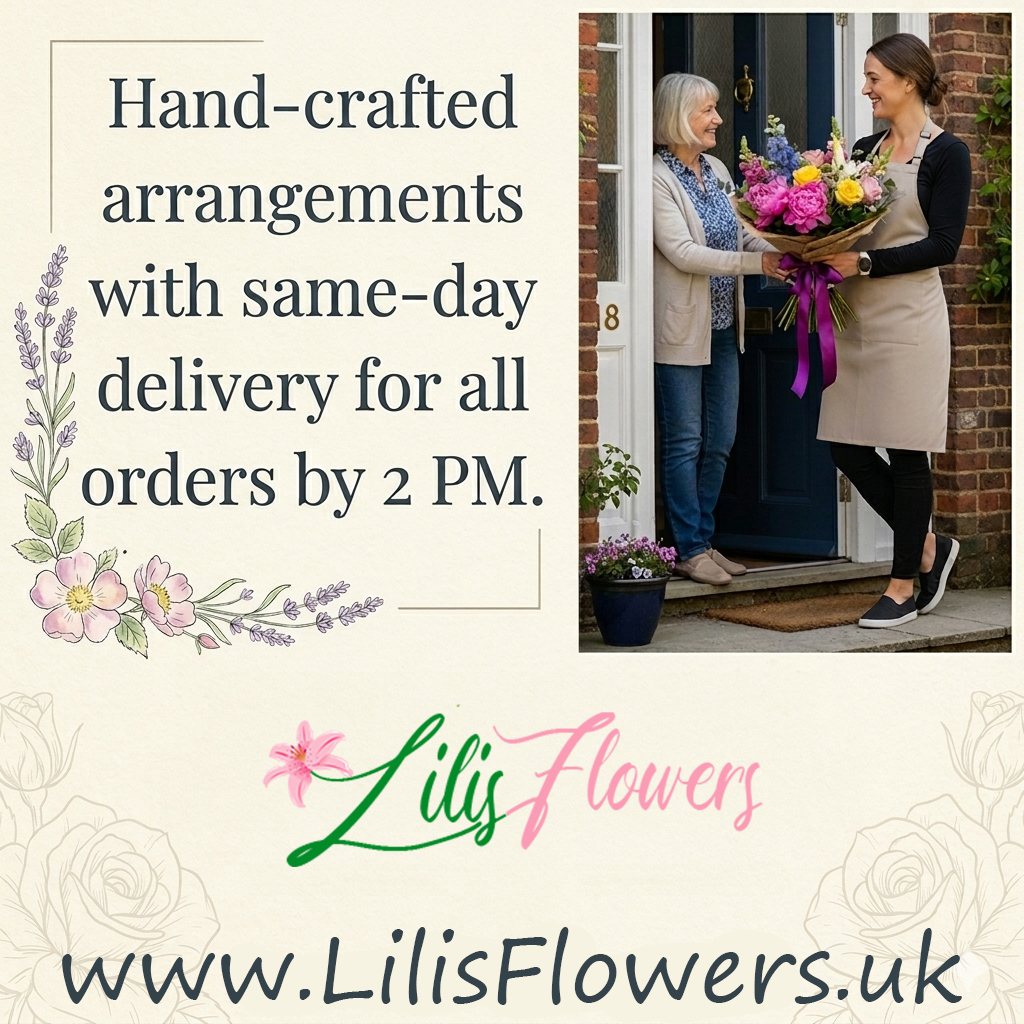 Professional flower delivery service in Brown Knowl by Lili's Flowers local florist